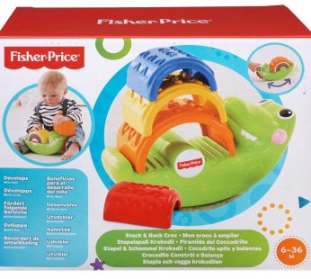 FISHER PRICE ROCK CROCODILE STACK