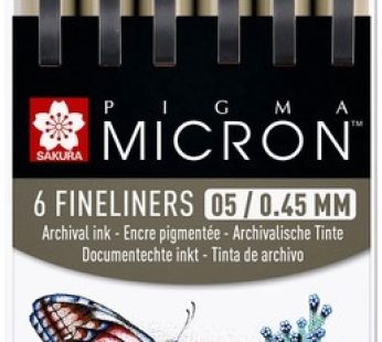 SET PIGMA MICRON 6 CP 05 ME NGJYRA