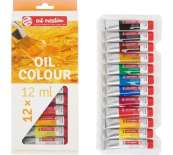 Set me ngjyra vaji TALENS ART CREATION 12 X 12 ml