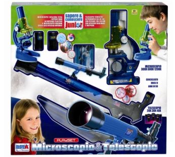 Kit Scientifico Microscopio e telescopio