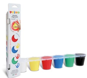 Finger paint 6 colours 40 ml