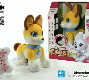 CANE ADORABILE CORGI RADIOCOMANDATO TRY-ME 33X25CM