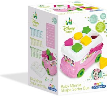 BABY MINNIE SHAPE SORTER BUS CLEMENTONI