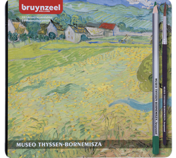 Box of 24 watercolor pencils Thyssen-Bornemisza MuseumBruynzeel