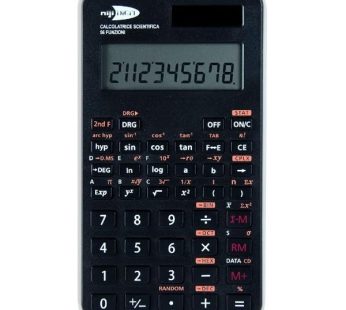 CALCOLATRICE NIJI 56 FUNZIONI (Cod. 61825)