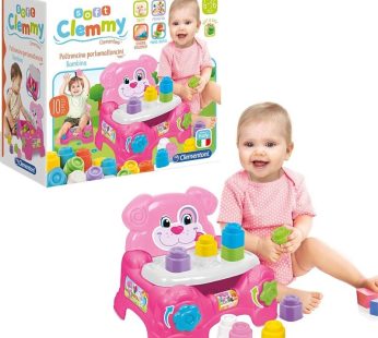 CLEMENTONI CLEMMY POLTRONCINA PORTA MATTONCINI BIMBA 17141