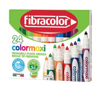 Fiber Pen Colormaxi Fibracolor 24set