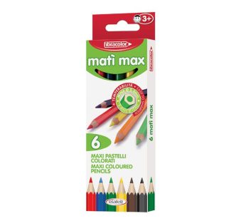 Lapsa me 6 ngjyra FibraColor Mati Max