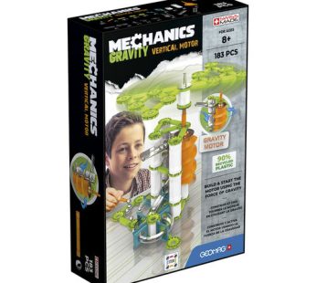 Geomag Mechanics Gravity Vertical Motor Recycled, 183 Pieces
