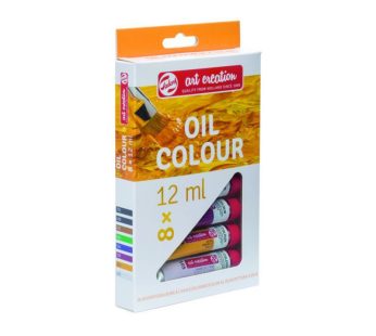 Art Creation Oil Color Sets, 8 Color Set – 12ml Tubes