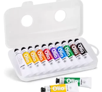 Tempere ad olio in tubetto – 10 colori Primo