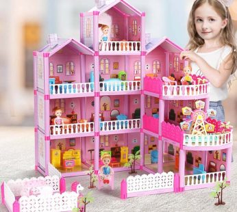 Lovely House Diy Assemble Game 243pcs for kids