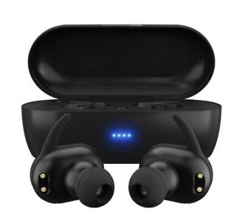 MAXELL MINI DUO Wireless in-ear headphones with charging case Black