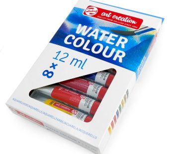 Royal Talens – Art Creation Watercolour Paints Beginners Set – 8 x 12ml Tubes
