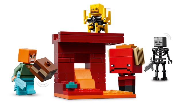 Lego Minecraft The Nether Lava Battle - Figura 2