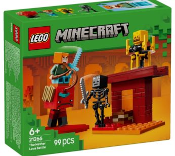 Lego Minecraft The Nether Lava Battle