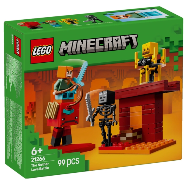 Lego Minecraft The Nether Lava Battle