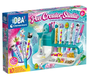 Clementoni – Idea – Pen Creator Studio – Dizajne te Personalizuara me 50 Aksesore