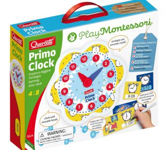 Quercetti Primo Leather Clock