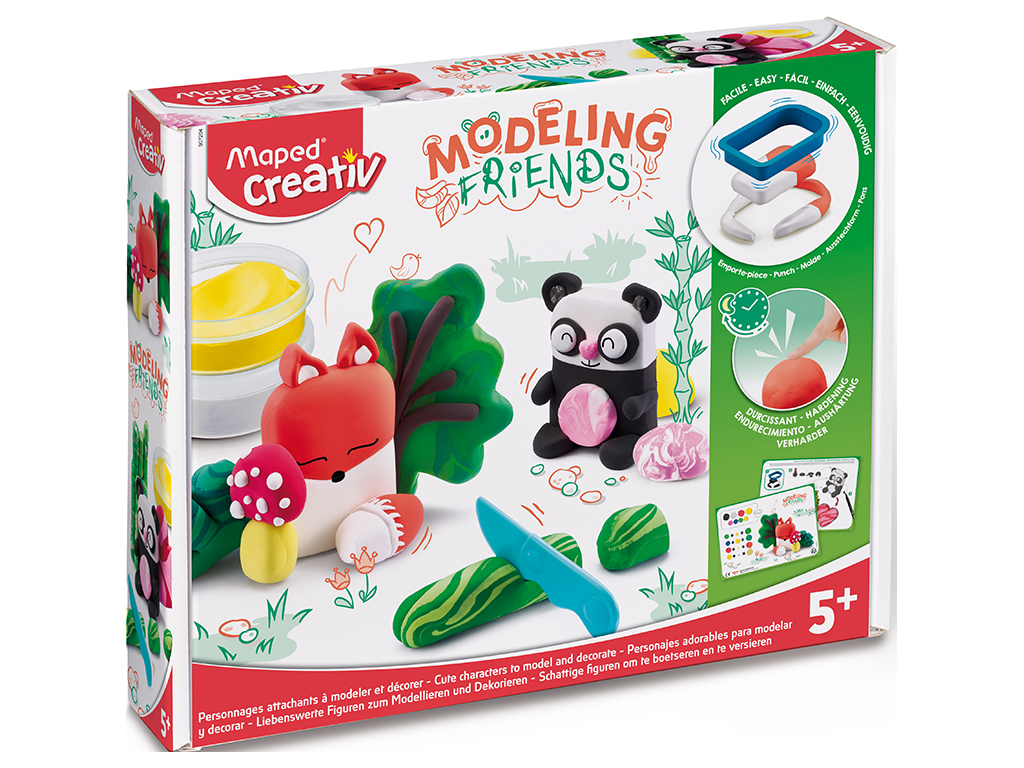Modeling set Maped Creativ Modeling Friends
