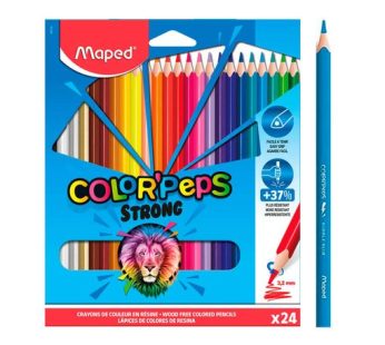 Maped Strong Colored Pencils – 24 pcs