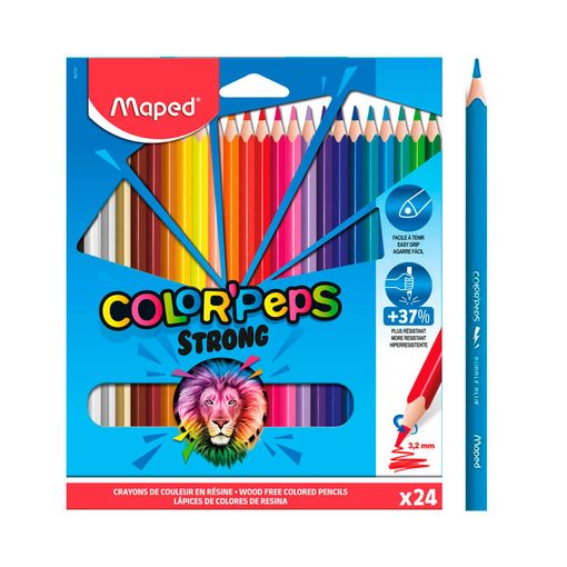 Maped Strong Colored Pencils – 24 pcs
