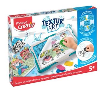 Maped Creativ Texture Art Kit with Drawing Table