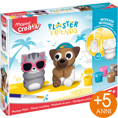 SET CREATIVO PLASTER FRIENDS MAPED